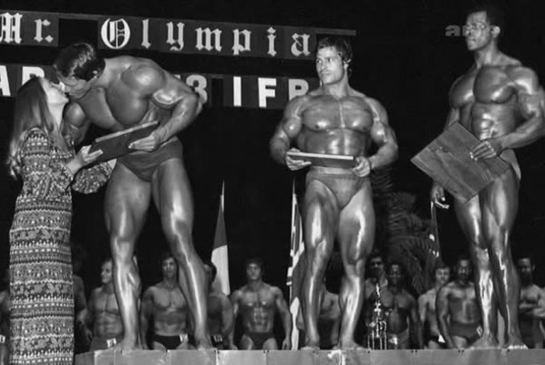 Mr. Olympia 1973: Schwarzenegger, Columbu, Nubret