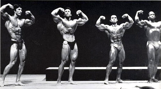 Mr. Olympia 1978: Zane, Coe, Makkawy, Beckles