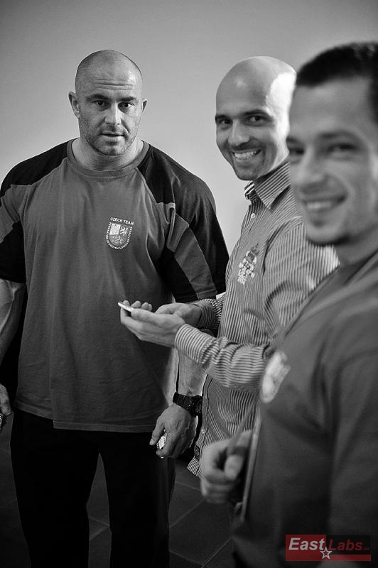 Tom� Bure�, Martin Jebas, Miroslav Han�k