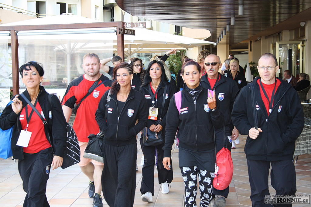 �esk� reprezenta�n� v�prava na ME junior� a masters a ME ve fitness 2013