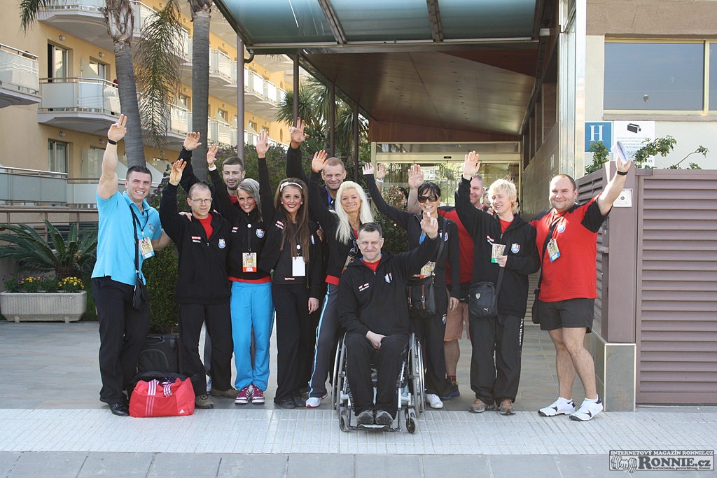 �esk� reprezenta�n� v�prava na ME junior� a masters a ME ve fitness 2013
