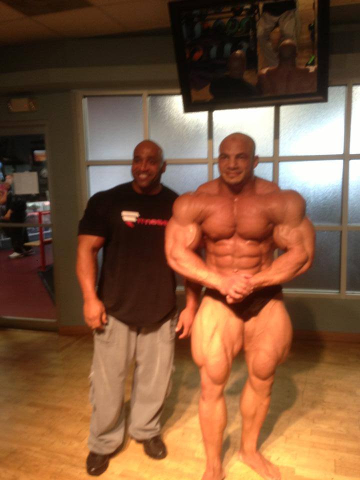Mamdouh Elssbiay ve spole�nosti Dennise Jamese 5 dn� p�ed New York Pro 2013