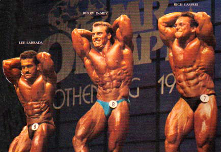 Mr. Olympia 1987: Labrada, De Mey, Gaspari