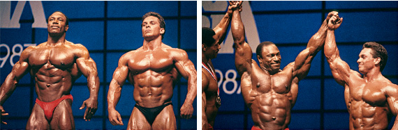 Mr. Olympia 1987: Haney, Gaspari