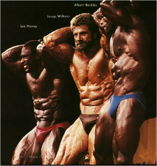Mr. Olympia 1984: Haney, Wilkosz, Beckles