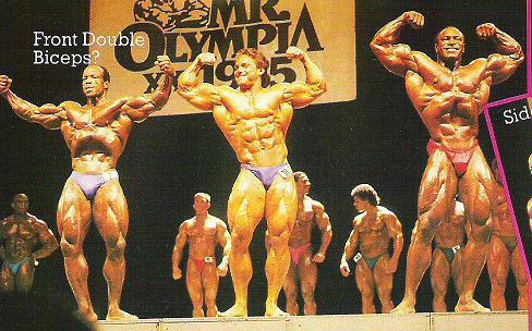 Mr. Olympia 1985: Beckles, Gaspari, Haney