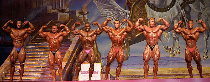 Mr. Olympia 1994: Dillett, Cottrell, Cormier, Levrone, Yates, Ray