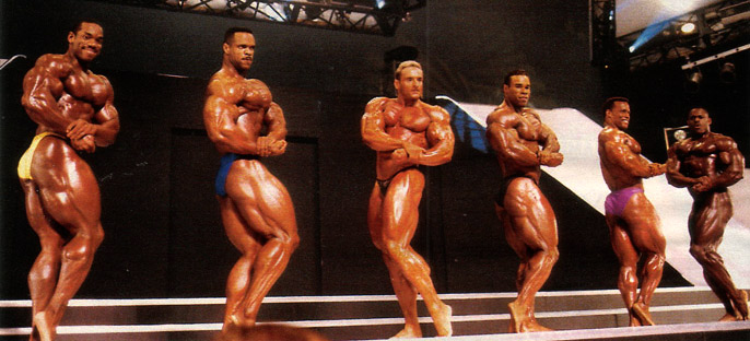 Arnold Classic 1996: Wheeler, Dillett, M�mzer, Levrone, Ray, Taylor