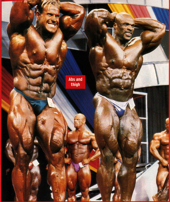 Mr. Olympia 2001: Cutler, Coleman