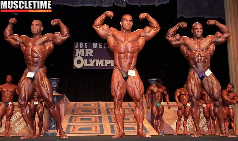 Mr. Olympia 1998: Wheeler, Sonbaty, Coleman