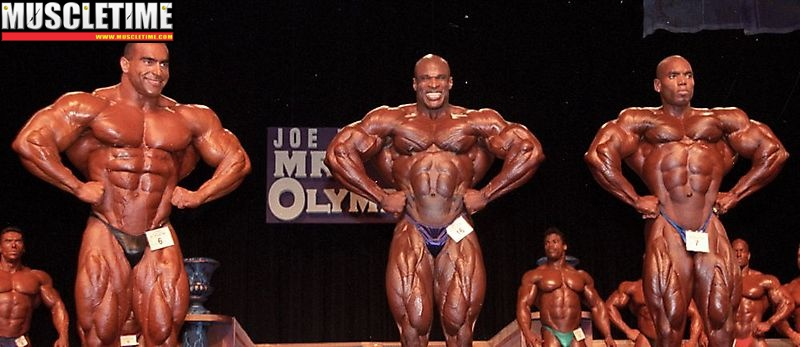 Mr. Olympia 1998: Sonbaty, Coleman, Wheeler