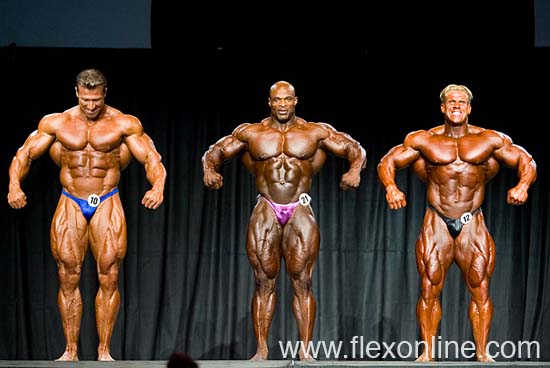 Mr. Olympia 2005: Schlierkamp, Coleman, Cutler