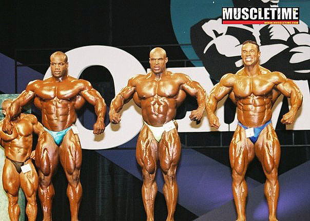 Mr. Olympia 2002: Cormier, Coleman, Levrone