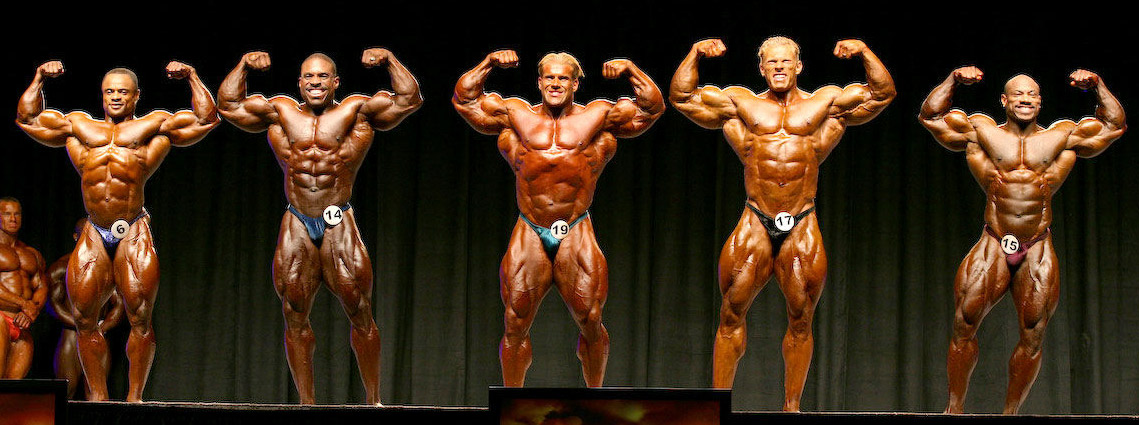 Mr. Olympia 2008: Samuel, Anthony, Cutler, Wolf, Jackson