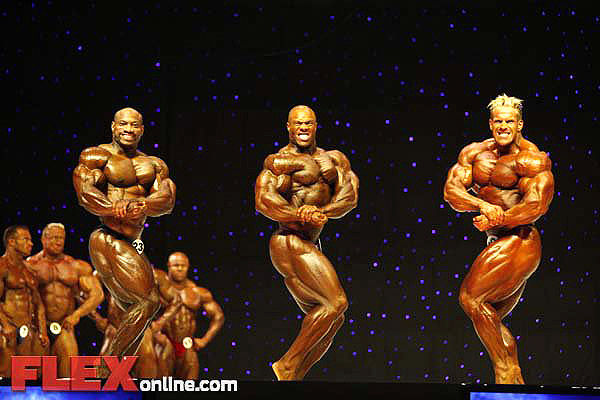 Mr. Olympia 2009: Jackson, Heath, Cutler