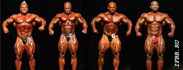 Mr. Olympia 2010: Cutler, Heath, Warren, Jackson