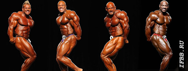 Mr. Olympia 2010: Cutler, Heath, Warren, Jackson
