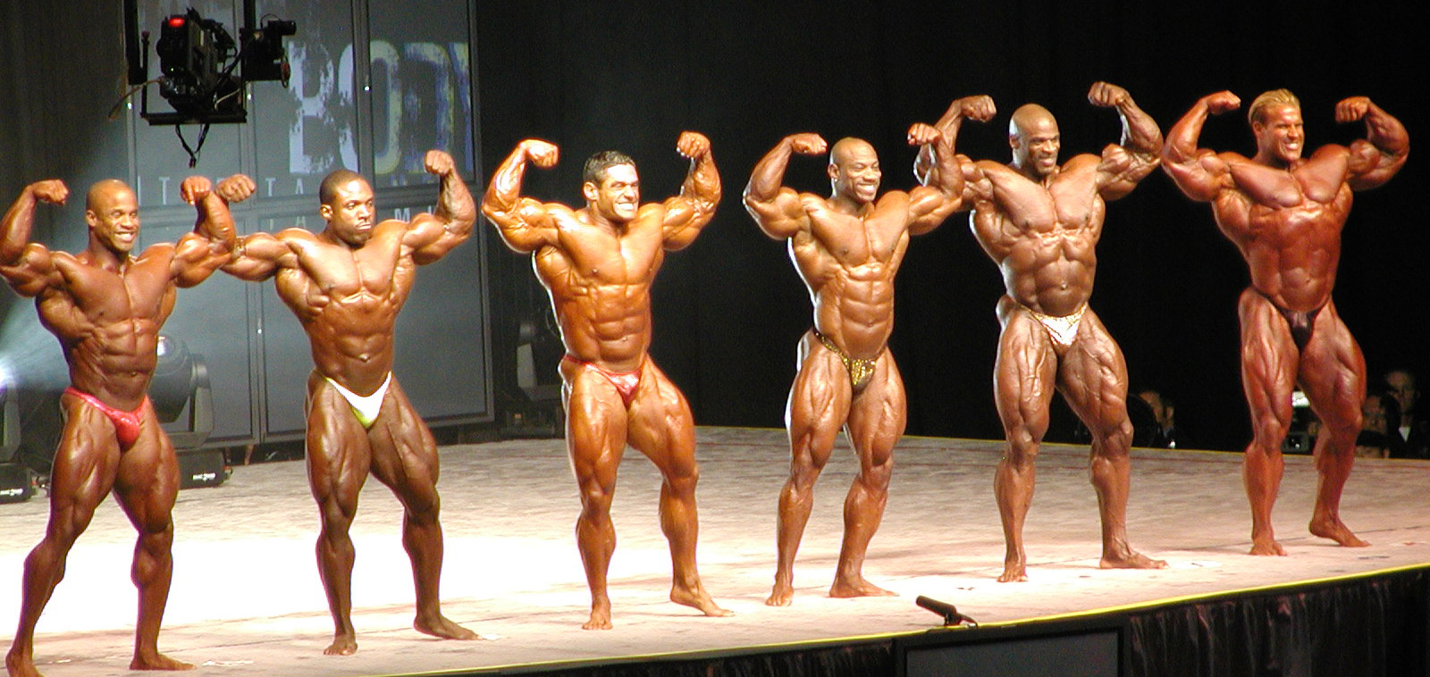 Mr. Olympia 2006: Martinez, Anthony, Badell, Jacskon, Coleman, Cutler