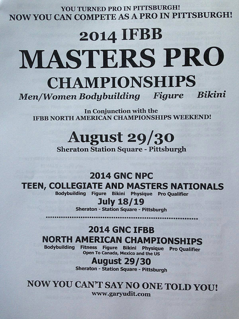Masters Pro Championships 2014 - prvn� let�k k sout�i