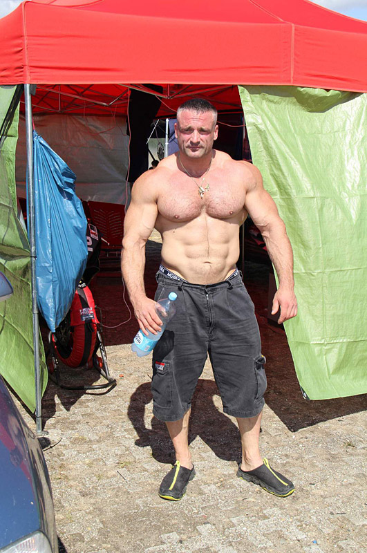 Martin Holub a Dalibor H�jek na z�vodn�m okruhu v Brn�