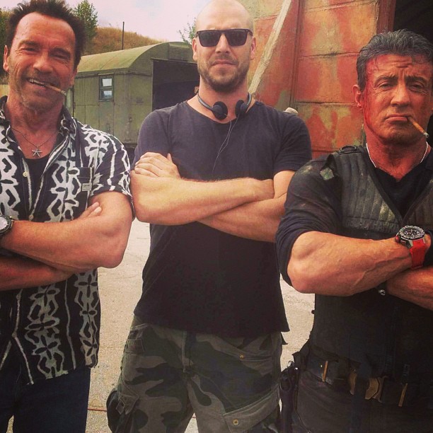 Arnold Schwarzenegger, Patrick Hughes, Sylvester Stallone