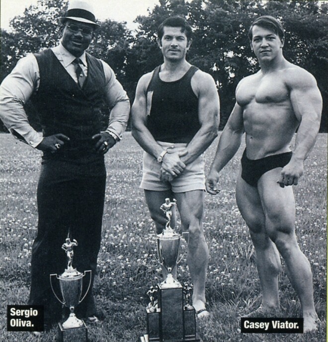 Casey Viator a Sergio Oliva