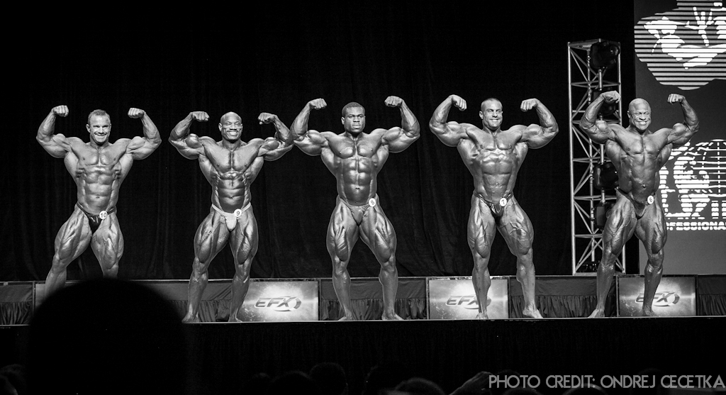 Ronny Rockel, Dexter Jackson, Lionel Beyeke, Evan Centopani, Bill Wilmore