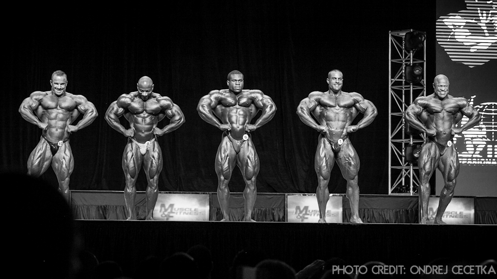 Ronny Rockel, Dexter Jackson, Lionel Beyeke, Evan Centopani, Bill Wilmore