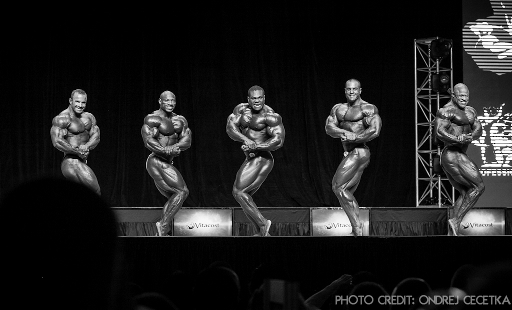 Ronny Rockel, Dexter Jackson, Lionel Beyeke, Evan Centopani, Bill Wilmore