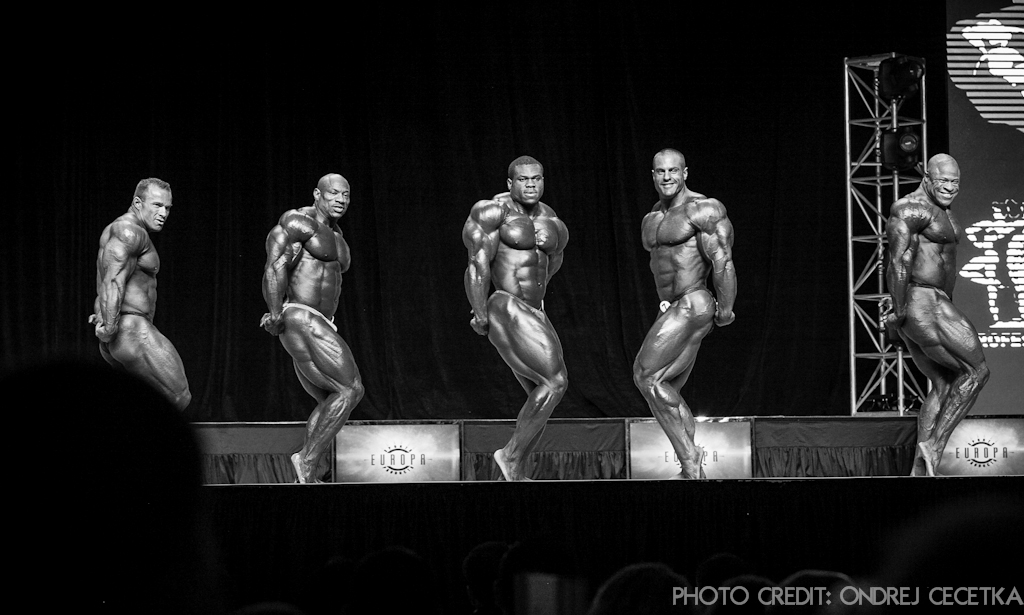 Ronny Rockel, Dexter Jackson, Lionel Beyeke, Evan Centopani, Bill Wilmore