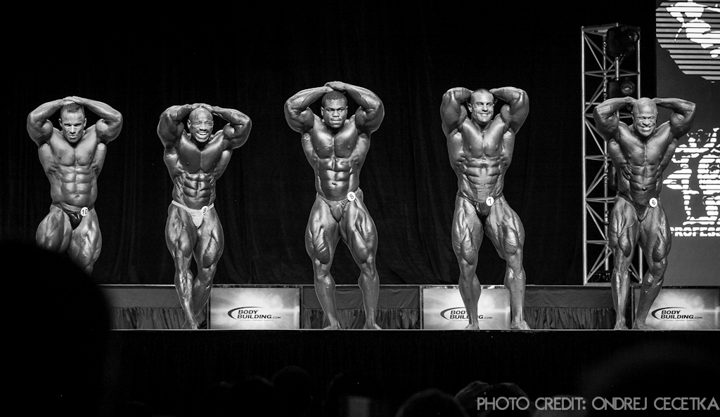 Ronny Rockel, Dexter Jackson, Lionel Beyeke, Evan Centopani, Bill Wilmore
