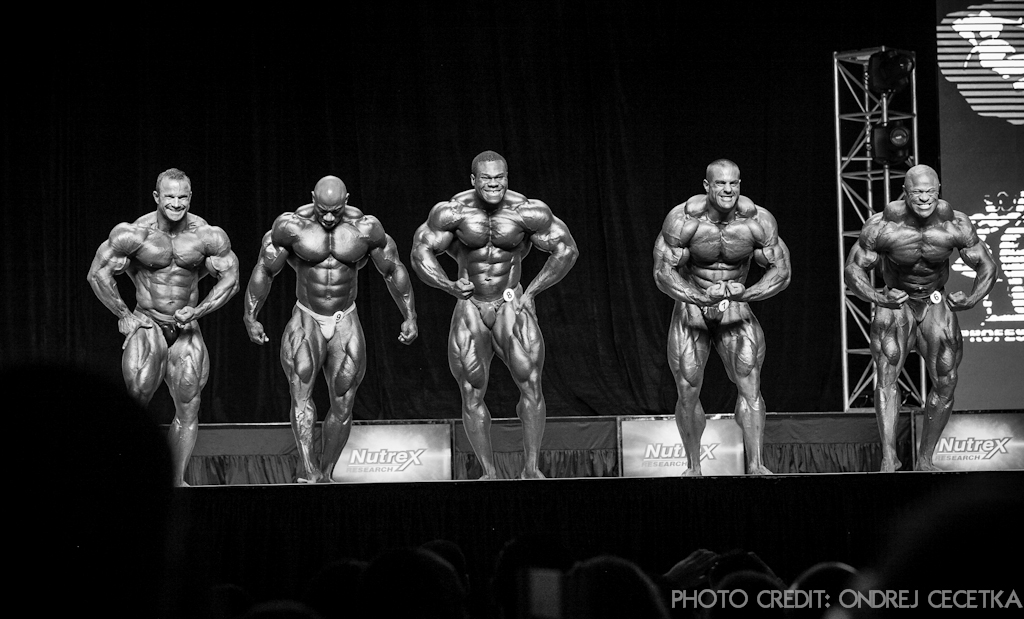 Ronny Rockel, Dexter Jackson, Lionel Beyeke, Evan Centopani, Bill Wilmore