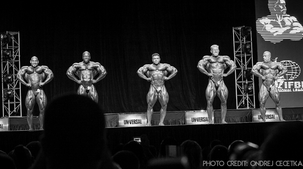 Fred Smalls, Shawn Rhoden, Baitollah Abbaspour, Dennis Wolf, Michael Kefalianos