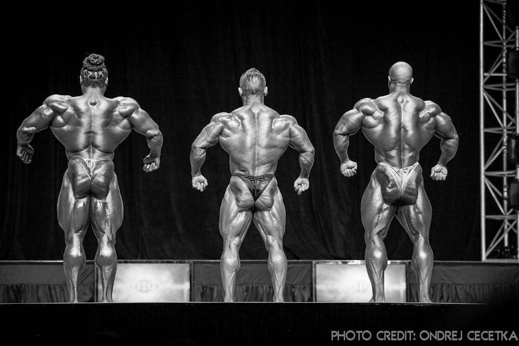 Kai Greene, Hidetada Yamagishi, Phil Heath