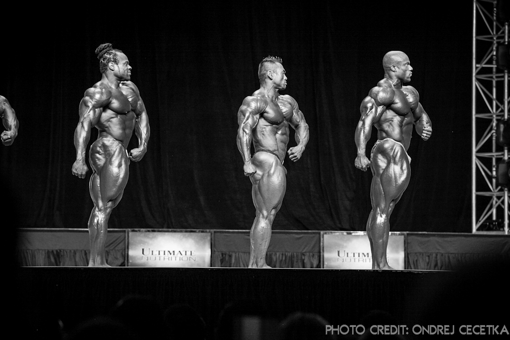 Kai Greene, Hidetada Yamagishi, Phil Heath