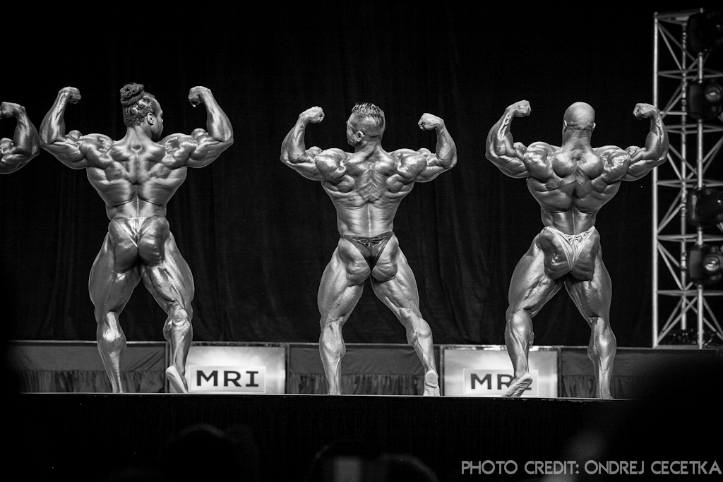 Kai Greene, Hidetada Yamagishi, Phil Heath