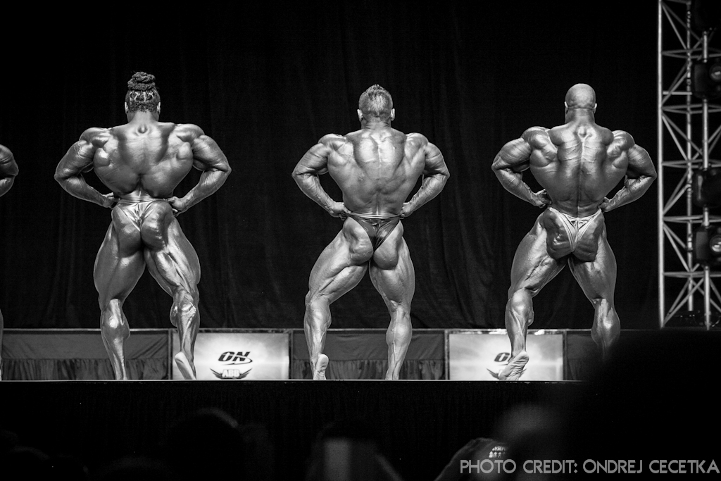 Kai Greene, Hidetada Yamagishi, Phil Heath