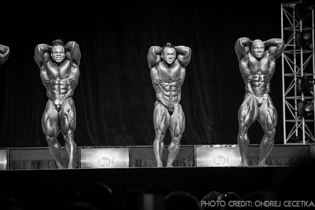 Kai Greene, Hidetada Yamagishi, Phil Heath