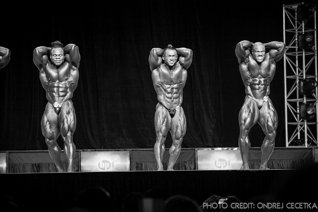 Kai Greene, Hidetada Yamagishi, Phil Heath