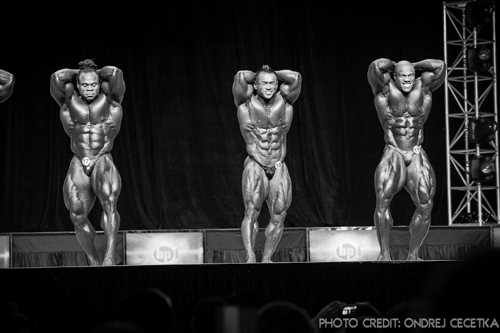 Kai Greene, Hidetada Yamagishi, Phil Heath