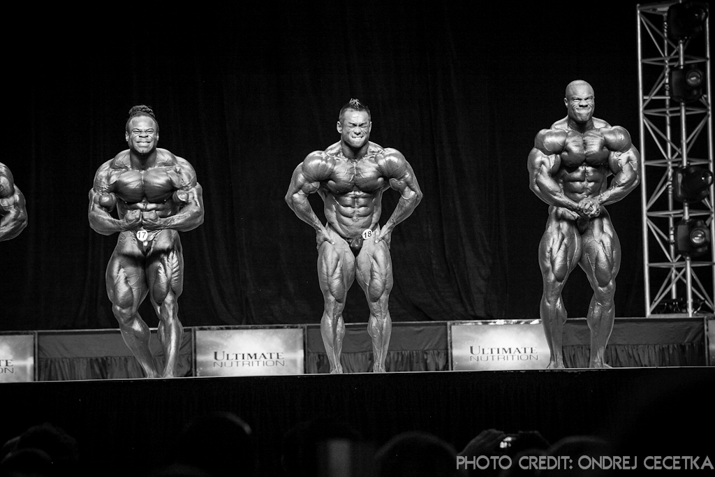 Kai Greene, Hidetada Yamagishi, Phil Heath
