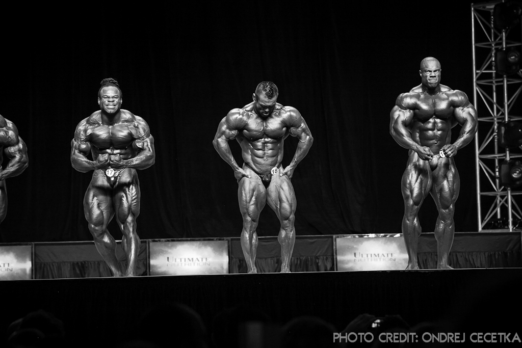 Kai Greene, Hidetada Yamagishi, Phil Heath