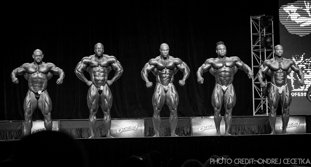 Branch Warren, Shawn Rhoden, Phil Heath, Kai Greene, Dexter Jackson