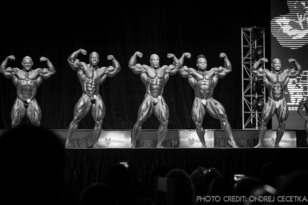 Branch Warren, Shawn Rhoden, Phil Heath, Kai Greene, Dexter Jackson