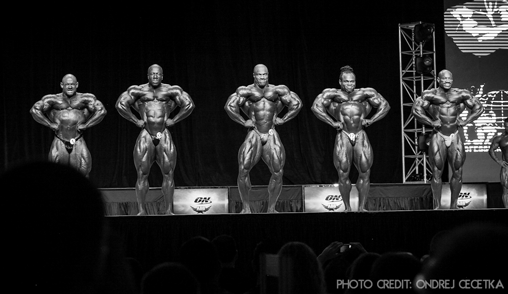 Branch Warren, Shawn Rhoden, Phil Heath, Kai Greene, Dexter Jackson
