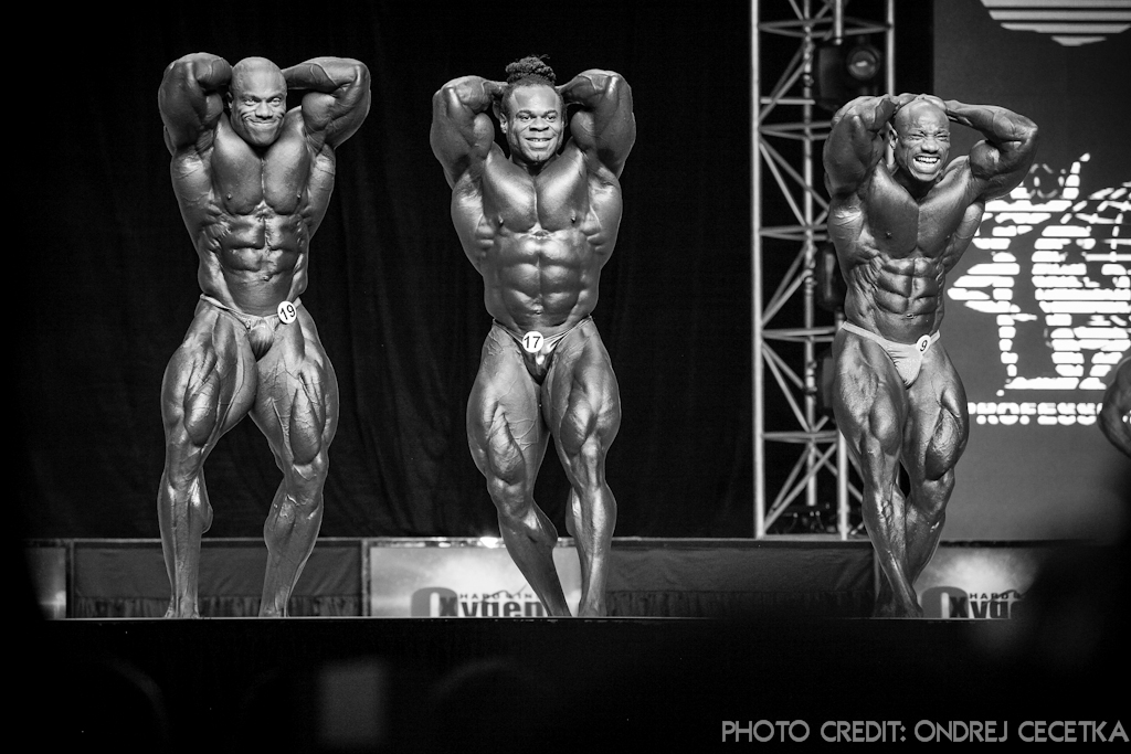 Phil Heath, Kai Greene, Dexter Jackson