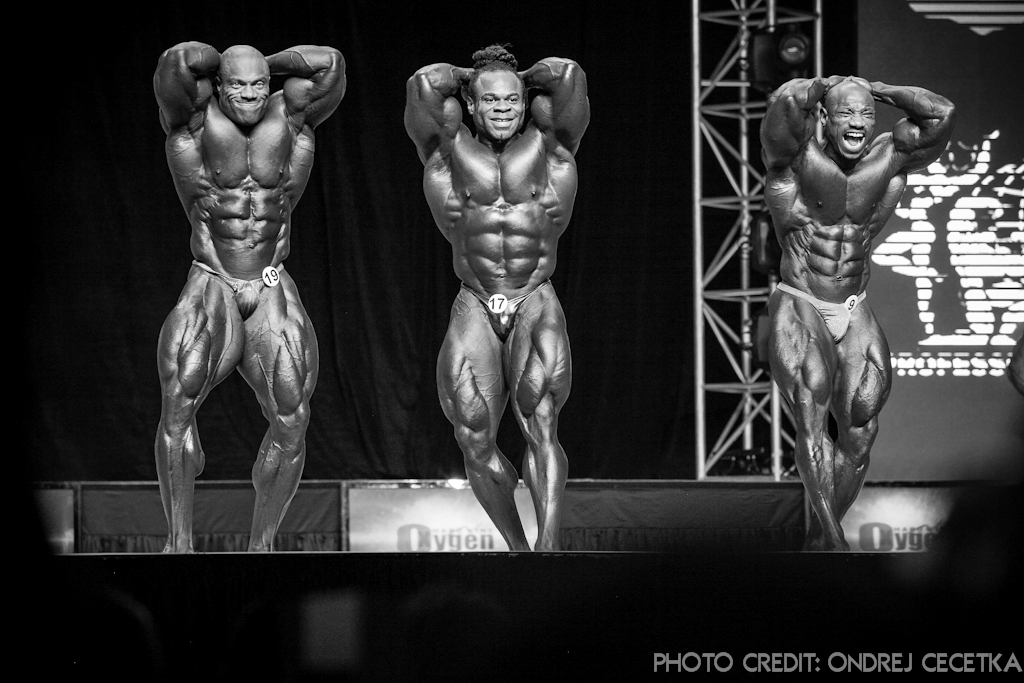 Phil Heath, Kai Greene, Dexter Jackson