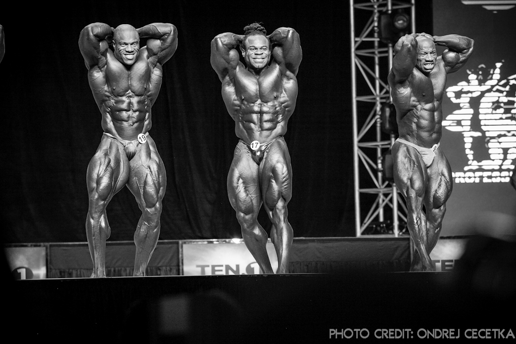 Phil Heath, Kai Greene, Dexter Jackson