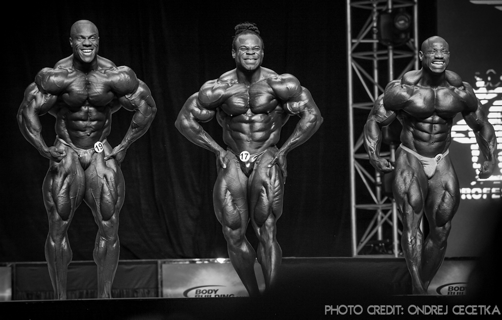 Phil Heath, Kai Greene, Dexter Jackson