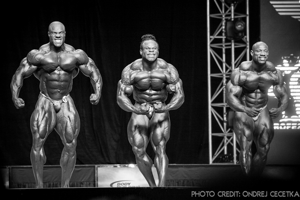 Phil Heath, Kai Greene, Dexter Jackson